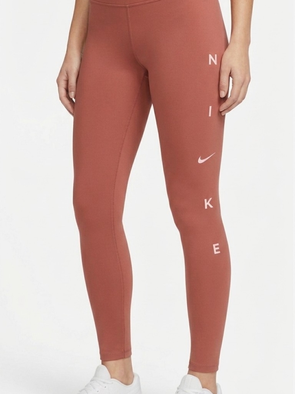 Nike Rust Vertical Logo Leggings